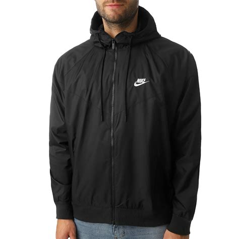 nike windrunner herren schwarz weiß|Nike sportswear windrunner.